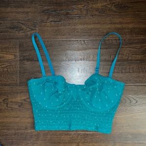 Free People Corset Cami Top